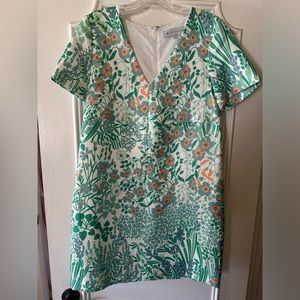 Tuckernuck Green Floral Dress